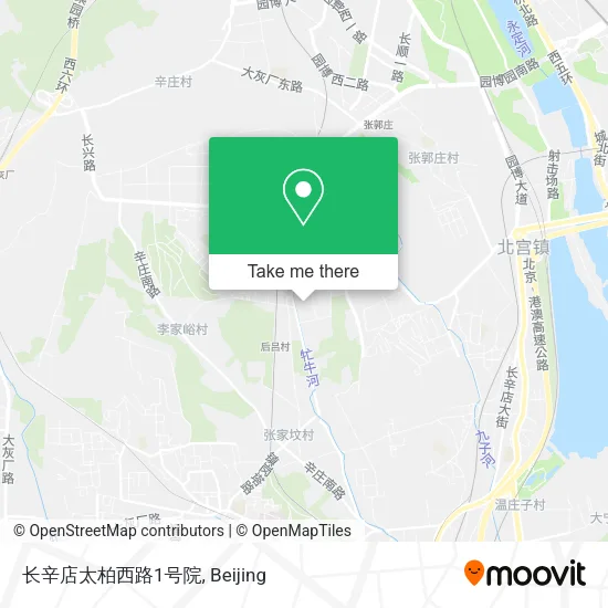 长辛店太柏西路1号院 map