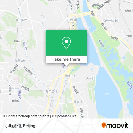 小顺旅馆 map