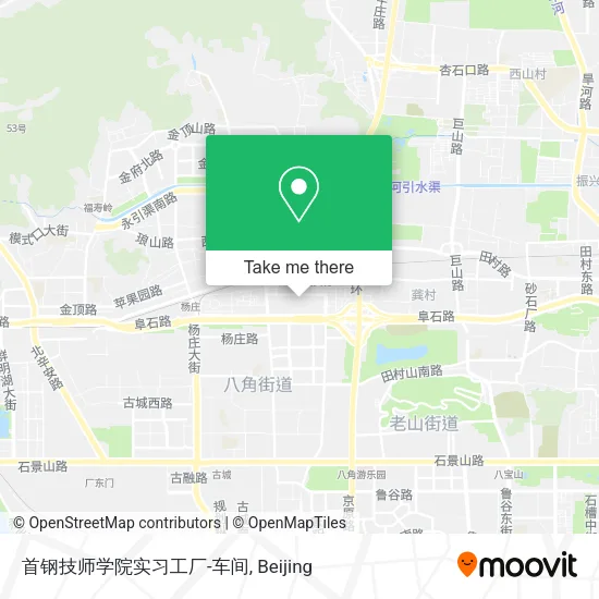 首钢技师学院实习工厂-车间 map