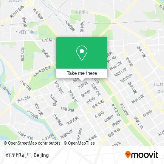 红星印刷厂 map