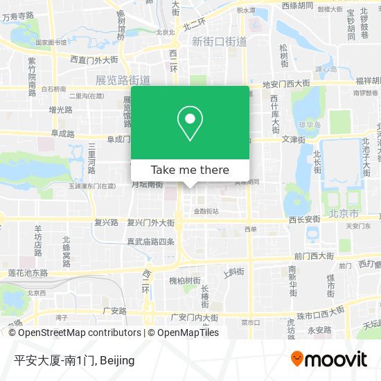 平安大厦-南1门 map