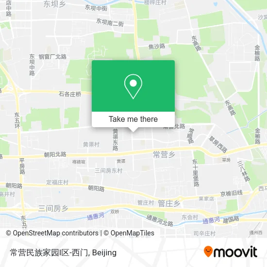 常营民族家园l区-西门 map