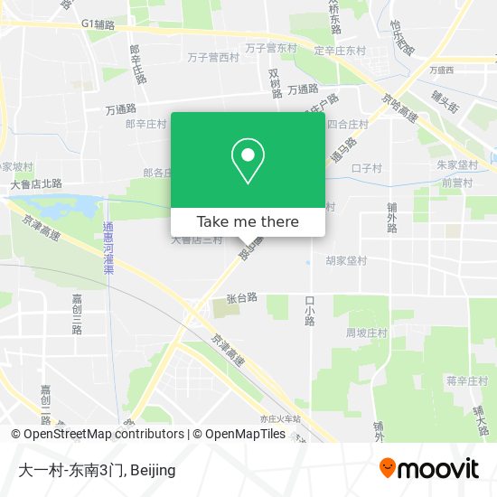 大一村-东南3门 map