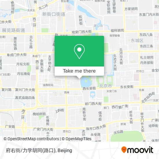 府右街/力学胡同(路口) map