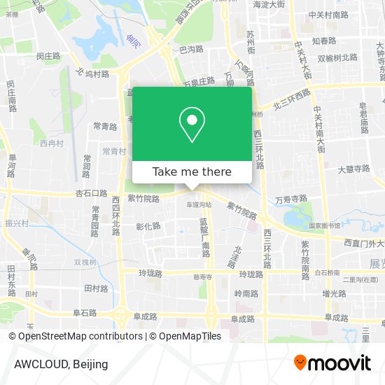 AWCLOUD map