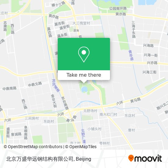 北京万盛华远钢结构有限公司 map