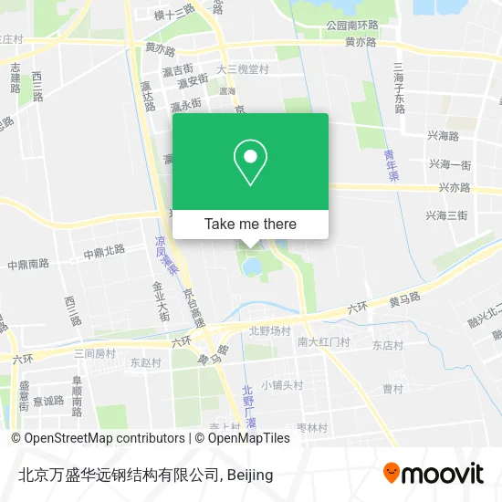 北京万盛华远钢结构有限公司 map