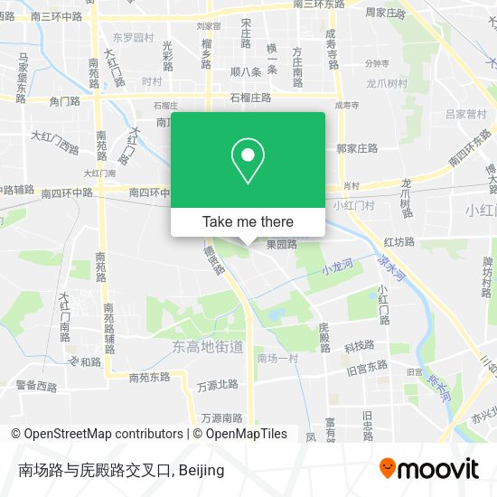 南场路与庑殿路交叉口 map