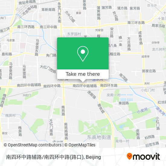 南四环中路辅路/南四环中路(路口) map