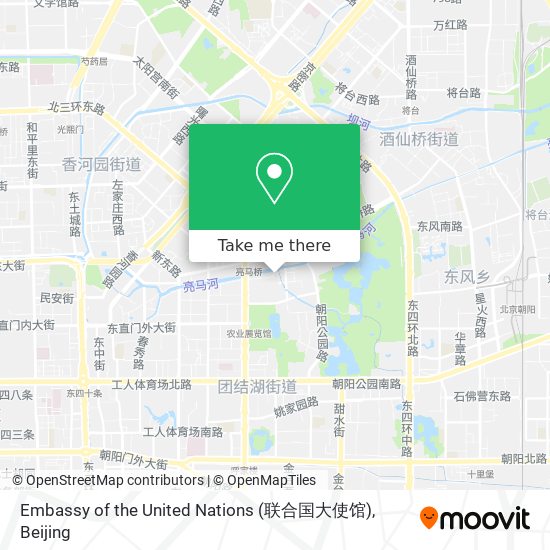 Embassy of the United Nations (联合国大使馆) map