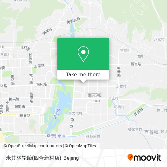 米其林轮胎(四合新村店) map