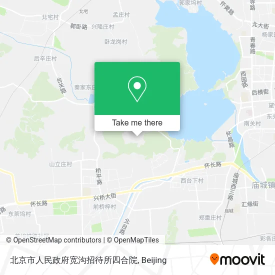 北京市人民政府宽沟招待所四合院 map