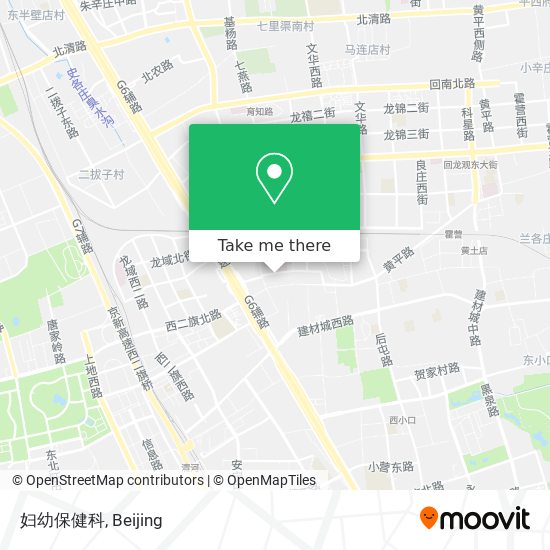 妇幼保健科 map