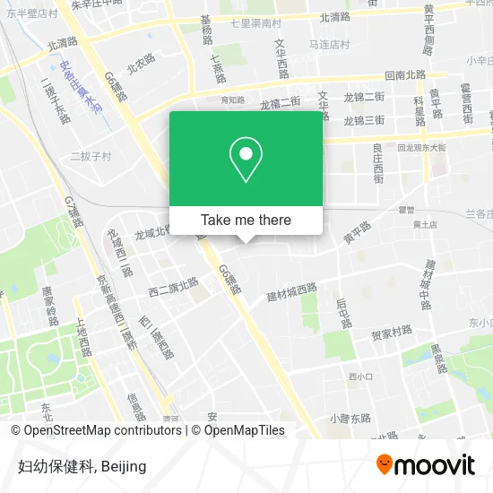 妇幼保健科 map