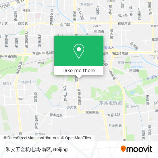 和义五金机电城-南区 map