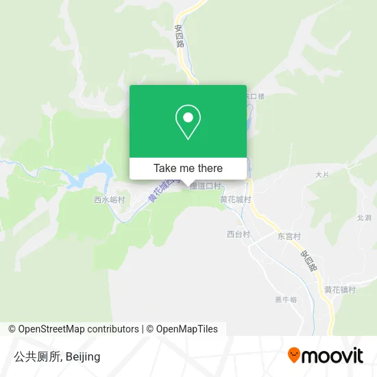 公共厕所 map