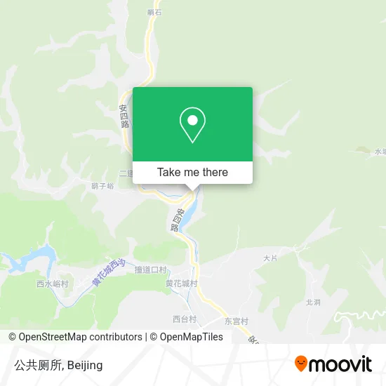 公共厕所 map