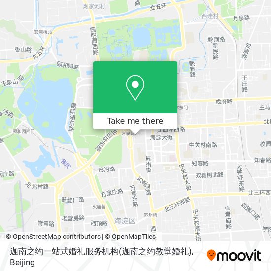 迦南之约一站式婚礼服务机构(迦南之约教堂婚礼) map