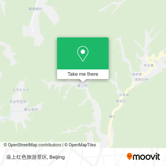 庙上红色旅游景区 map