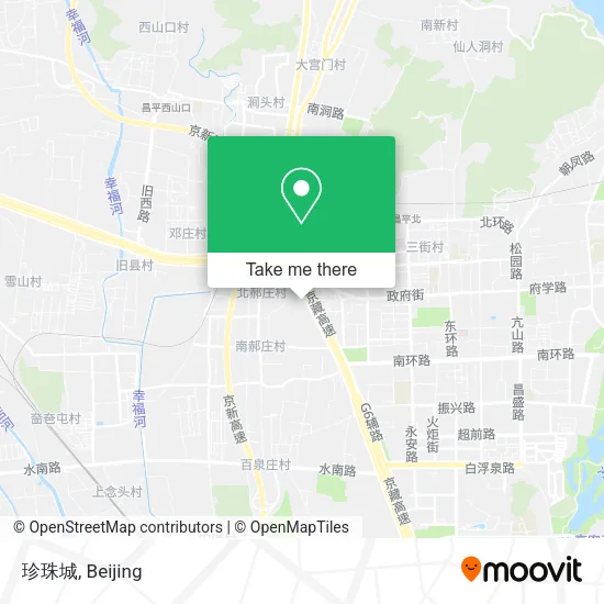 珍珠城 map