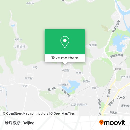 珍珠泉桥 map