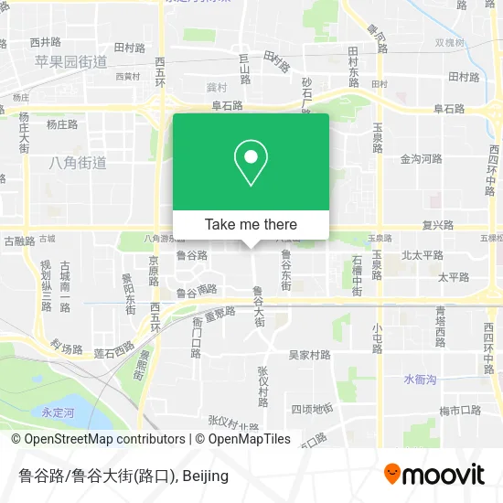 鲁谷路/鲁谷大街(路口) map