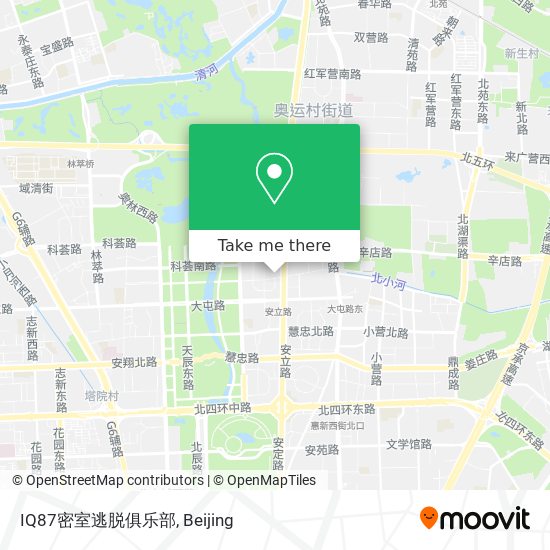IQ87密室逃脱俱乐部 map