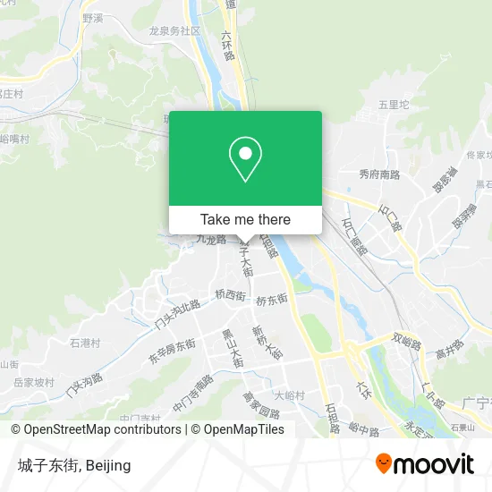 城子东街 map