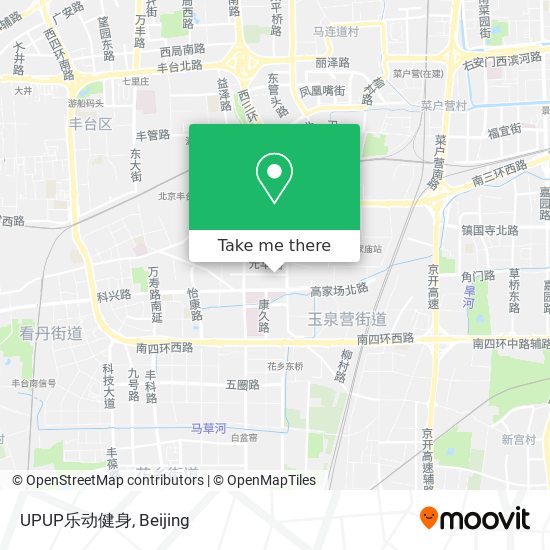 UPUP乐动健身 map