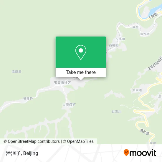潘涧子 map