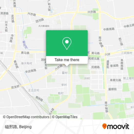 磁邢路 map