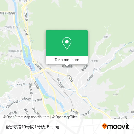 隆恩寺路19号院1号楼 map