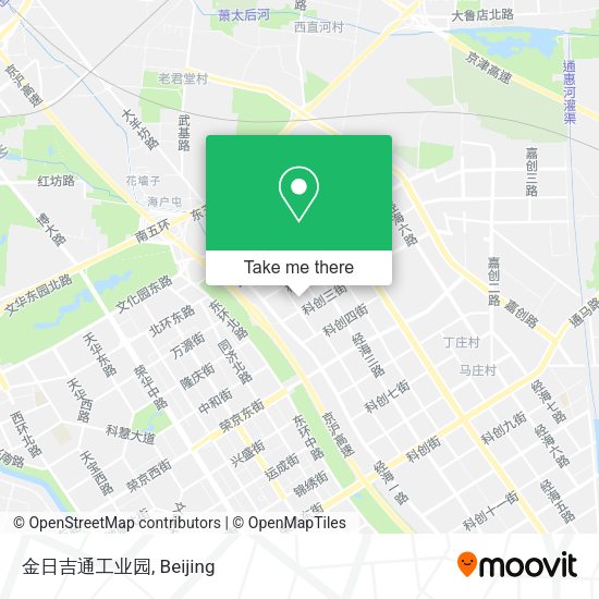 金日吉通工业园 map