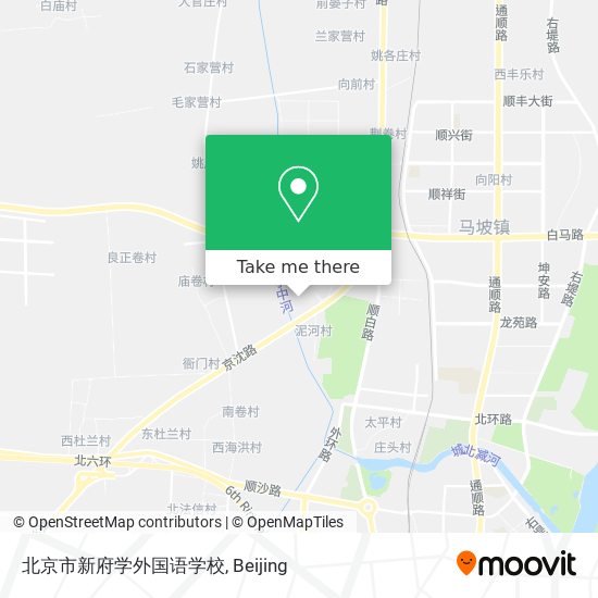 北京市新府学外国语学校 map