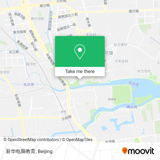 新华电脑教育 map