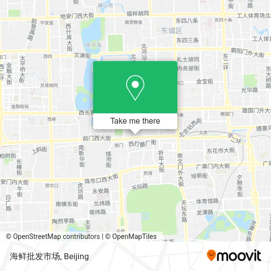 海鲜批发市场 map