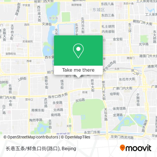 长巷五条/鲜鱼口街(路口) map