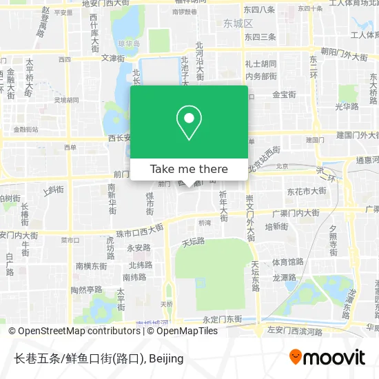 长巷五条/鲜鱼口街(路口) map