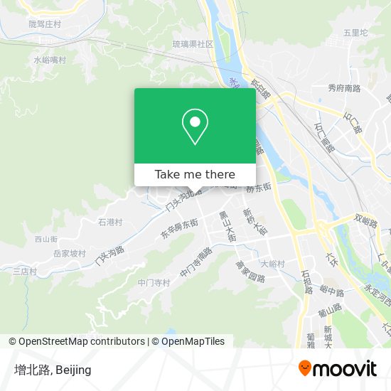 增北路 map