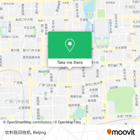 饮料瓶回收机 map