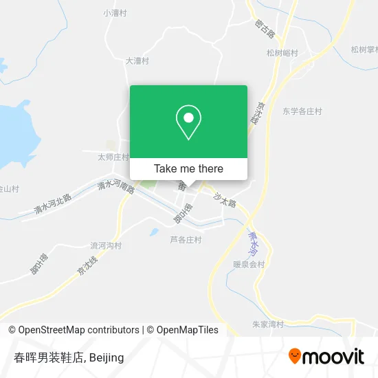 春晖男装鞋店 map