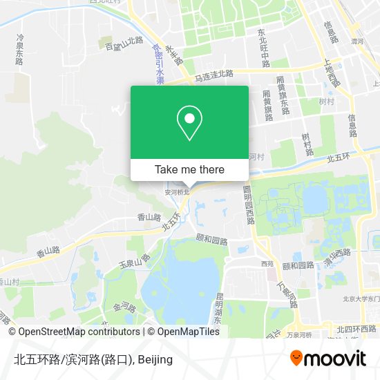 北五环路/滨河路(路口) map