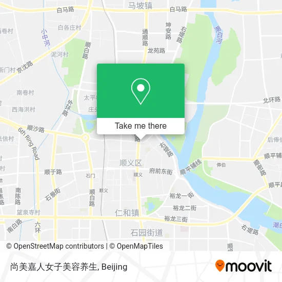 尚美嘉人女子美容养生 map
