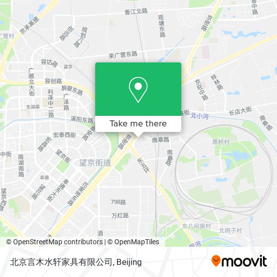 北京言木水轩家具有限公司 map