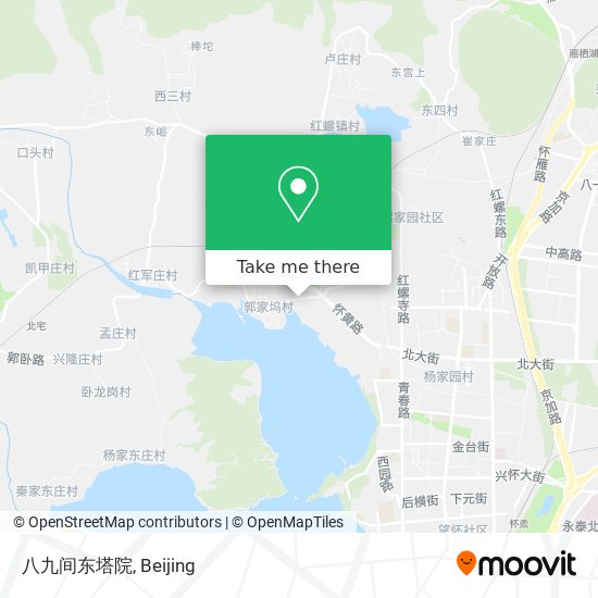 八九间东塔院 map