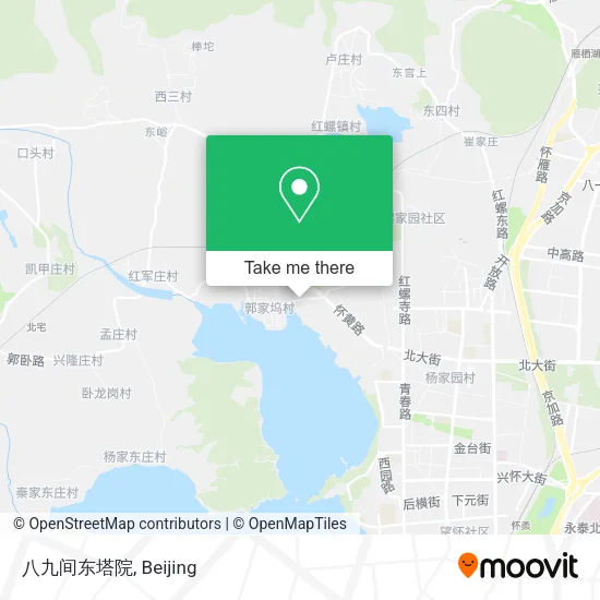 八九间东塔院 map