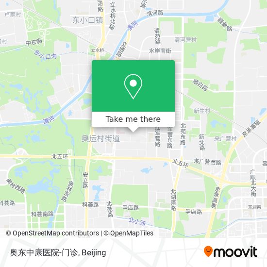 奥东中康医院-门诊 map