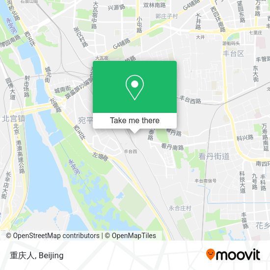 重庆人 map