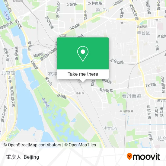 重庆人 map