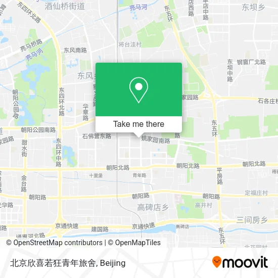 北京欣喜若狂青年旅舍 map